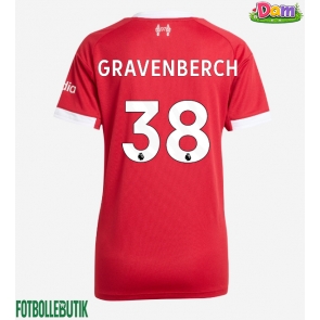 Liverpool Ryan Gravenberch #38 Hemmatröja Kvinnor 2025-26 Kortärmad